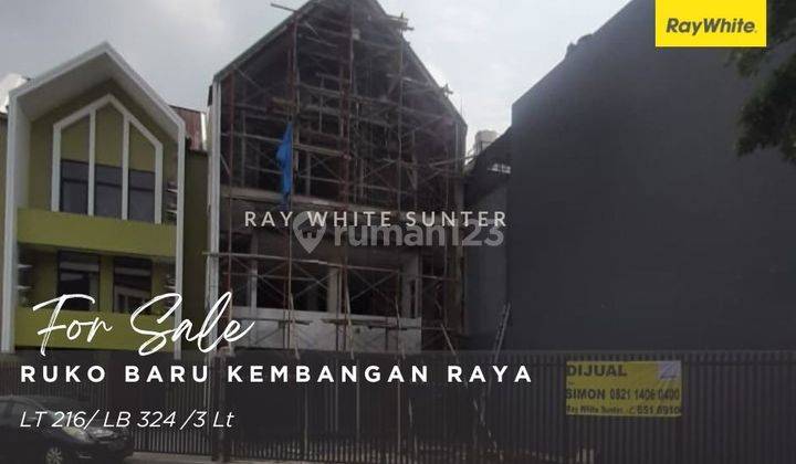 Ruko Baru 3 Lt - Permata Buana - Kembangan Raya - Jakarta Barat 216 m 1