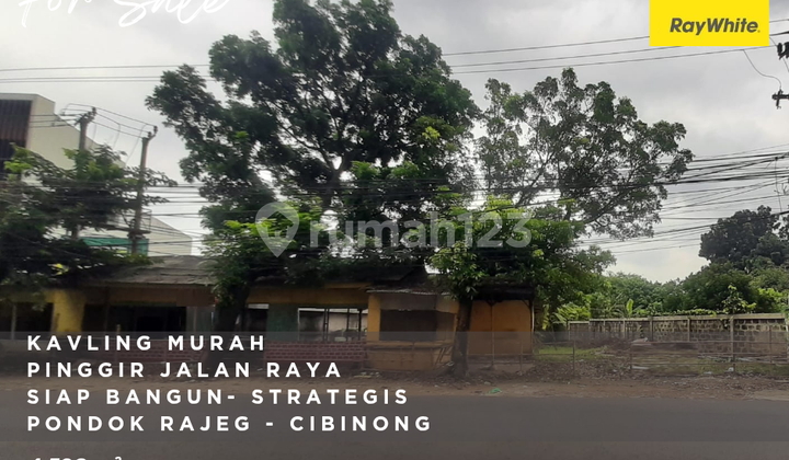 Kavling / Tanah Pinggir Jalan Raya - Pondok Rajeg - Cibinong Kavling / Tanah Pinggir Jalan Raya - Pondok Rajeg - Cibinong