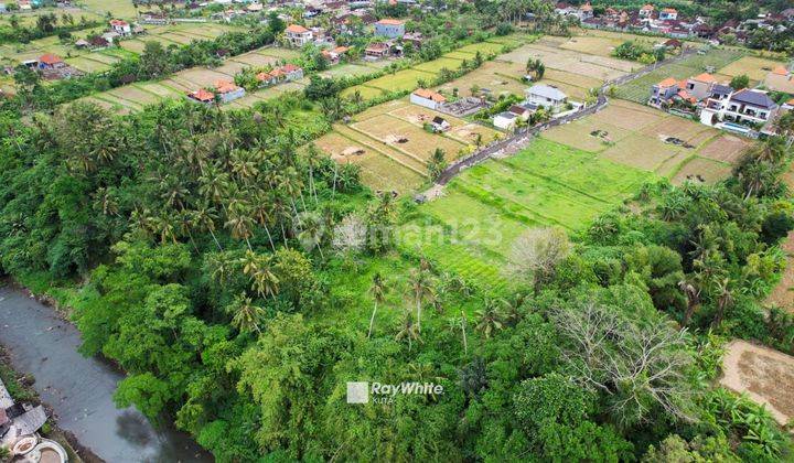 For Sale Ready To Build Land With Ricefield Riverside View Ubud 2