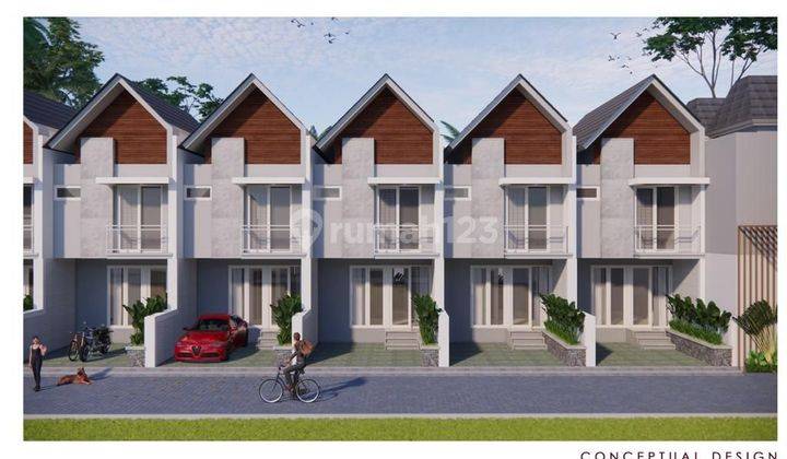 Rumah 2lantai dalam Cluster di Tegal Wangi  Sesetan Panjer 1