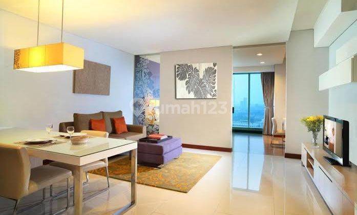 ruang tamu jual apartemen the h tower