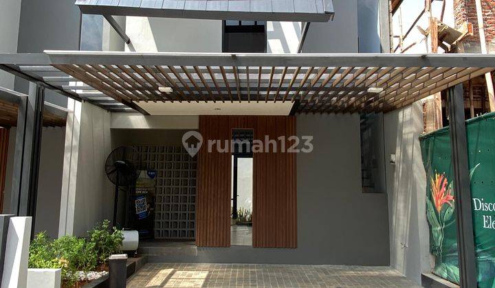 Rumah Murah 2 Lantai Siap Huni Lokasi Dekat Stasiun Rawabuntu Tol 2
