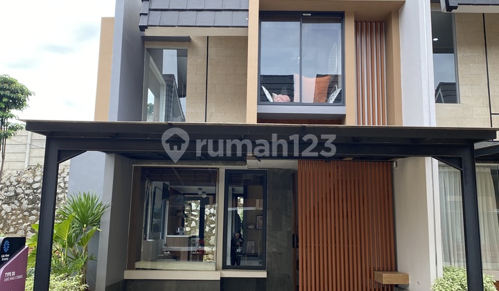 Rumah 2 Lantai 3Kt 2Km Dekat St Rawabuntu dan Pintu Tol