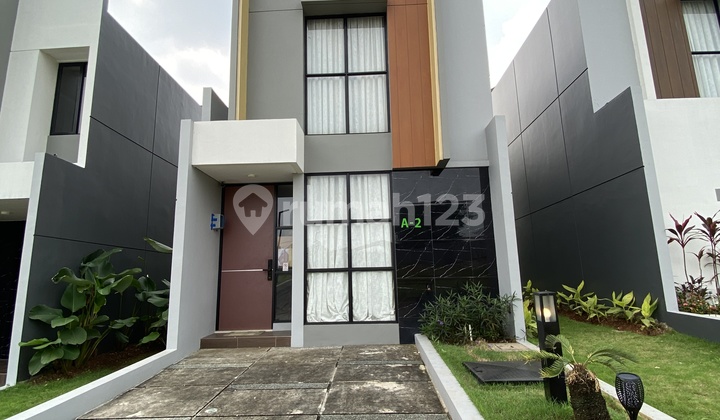 Rumah 2 Lantai Siap Huni Dekat Stasiun Cisauk Dan Tol