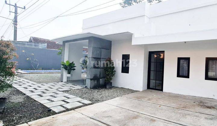 Rumah Villa Lux Furnished Bisa di Sewakan di Pangalengan, Bandung 1