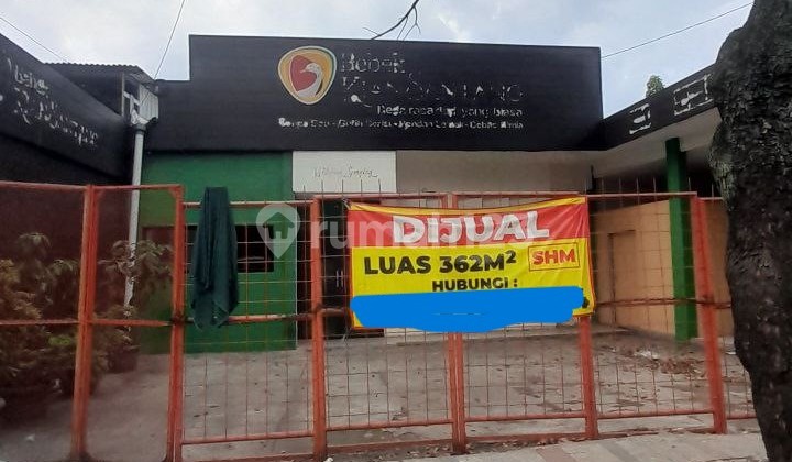 Affordable! Shop house land calculation Mainroad Gatot Subroto Bandung