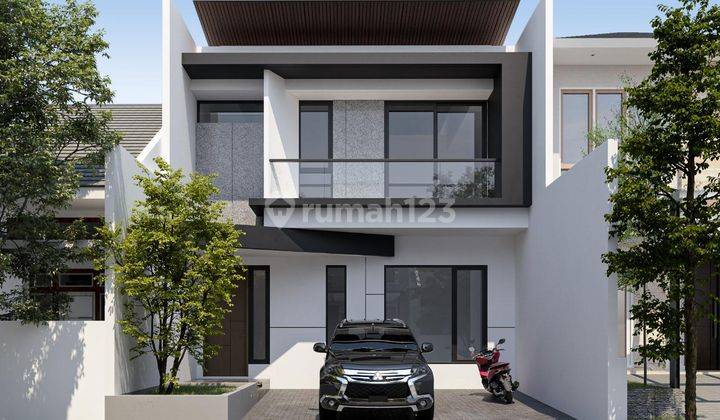 Dijual Rumah Baru, 2 Lantai, Manyar, Surabaya 1