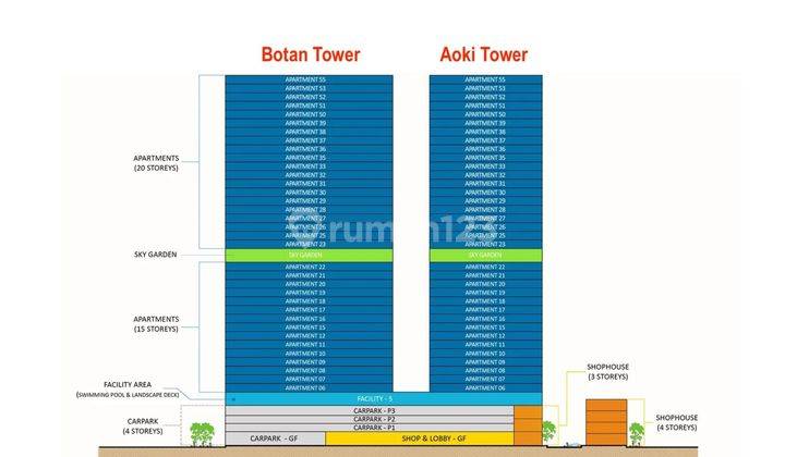 Vasanta Innopark Apartement Aoki Tower Selangkah Ke Tempat Kerja  2