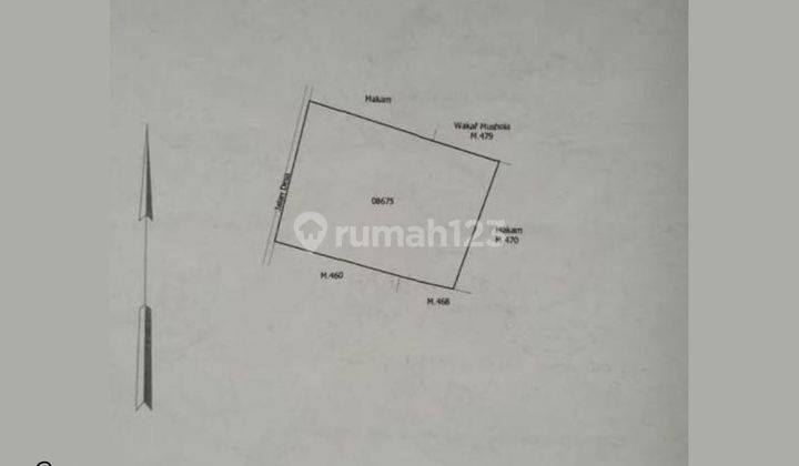 Tanah Luas Lapang Cocok Untuk Rumah Cluster, Rukost Dan Sekolahan 2