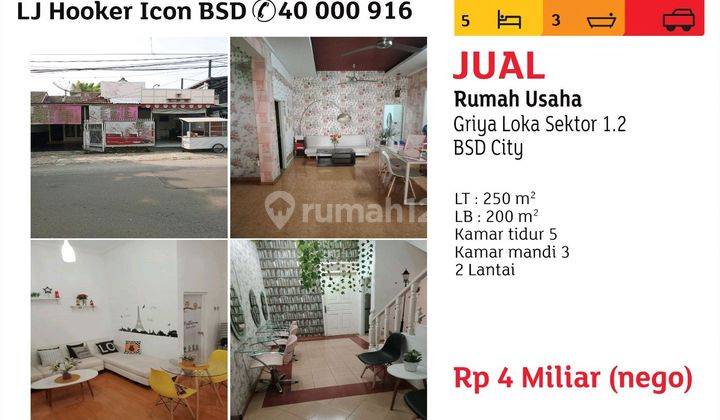 Rumah Depan Jalan Raya Semi Furnished 2