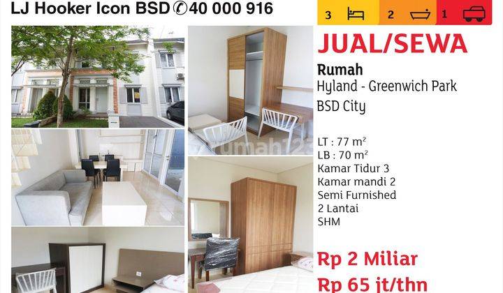 Rumah 2lantai Di BSD Baru 1