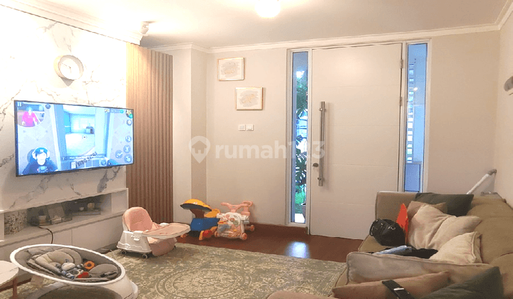 ruang keluarga monteverde rumah siap huni turun