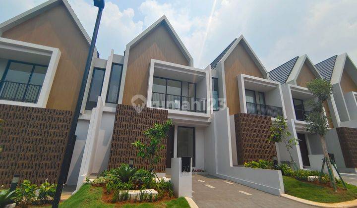 Dijual Rumah Cluster Mahogany Summarecon Bogor Cluster Mahogany Dekat Dengan Gate Cluster View Depan Taman Dan Gunung Udara Sejuk Asri  1