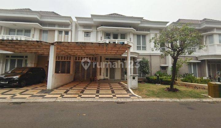 Jual Rumah Cluster Vernonia Summarecon Bekasi Hadap Jalan Dekat Dengan Security Siap Huni Bisa Cash kpr  1