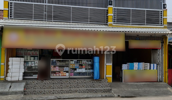 Di Jual Rumah 2 Lantai & Toko Pinggir Jalan Utama Pasar Perumnas Telukjambe 1