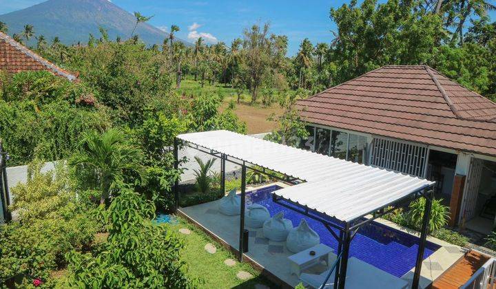 Villa 4 Kamar Shm Siap Huni Full Furnished Di Amed Karangasem Kr 1
