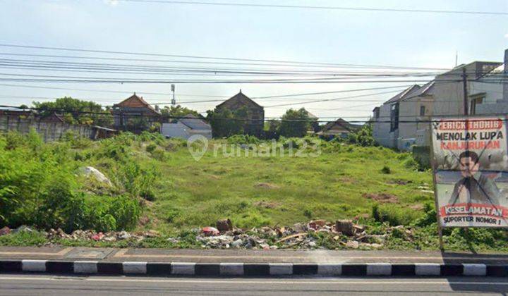 Tanah di Jalan Utama Mahendradata, Denpasar 1.835 m² 1