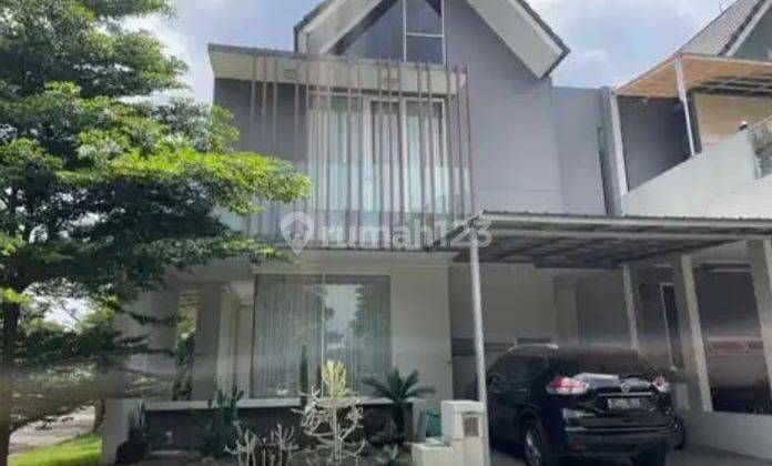 Rumah Sewa Hoek Furnished Siap Huni Strategis di Bintaro 1