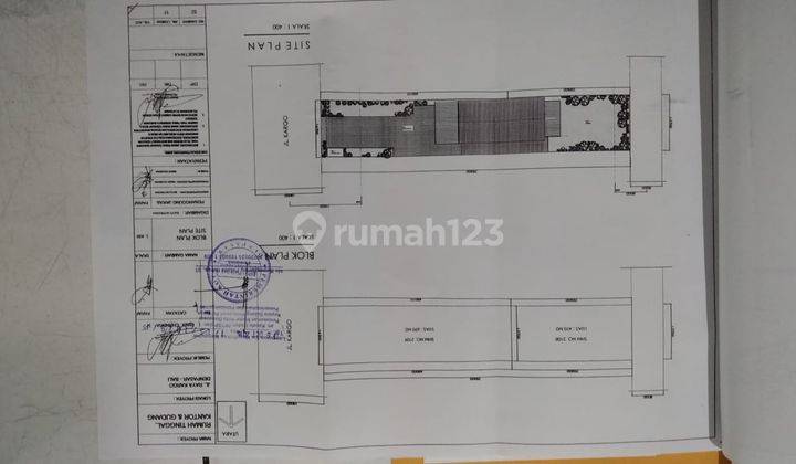 Dijual Tanah + Gudang Kantor Lokasi Jl. Raya Kargo Vr 2