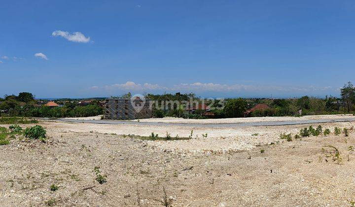 For Sale Premium Land Plot with Sea View in Jimbaran Bukit An Area 1