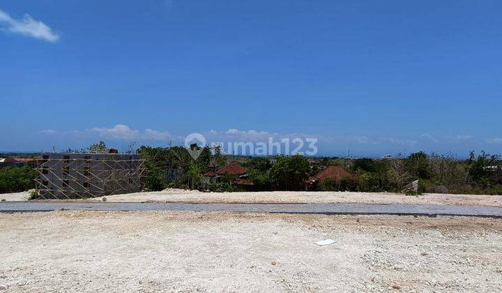 For Sale Premium Land Plot with Sea View in Jimbaran Bukit An Area 2