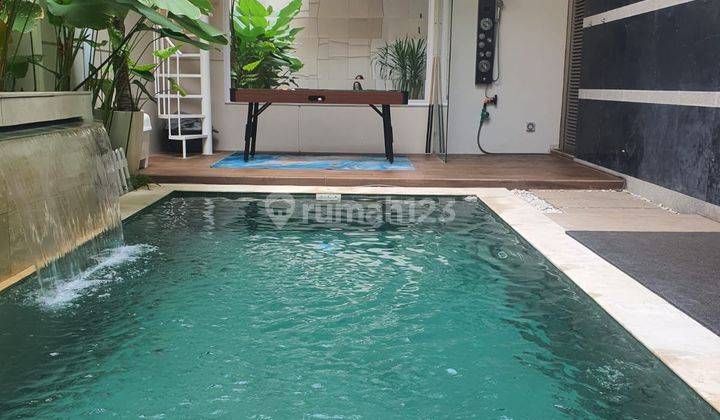 Disewa Rmh Golf Island Full Furnish Interior Ada Pool 1