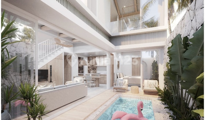 Vila Baru 2 Lantai Di Tabanan Dengan View Sungai.