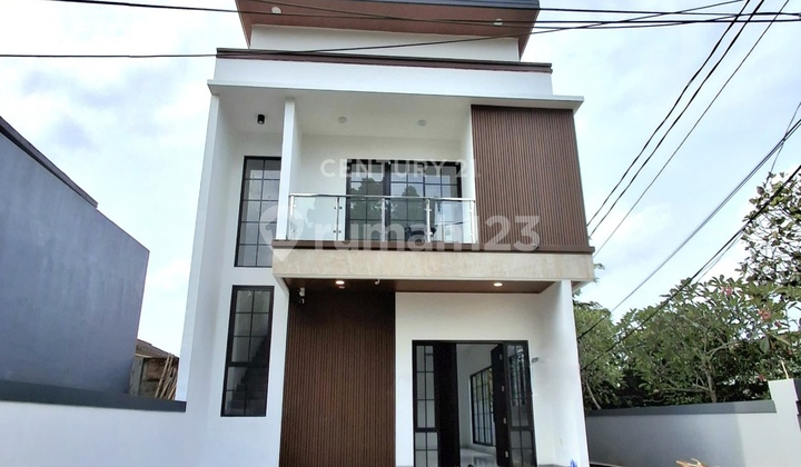 Rumah Luas Baru Modern Posisi Hook Dekat Tol Parigi Bintaro 8429