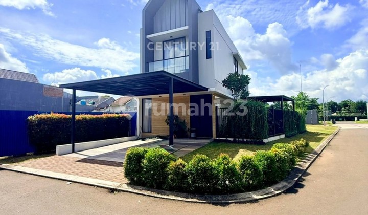 Rumah Baru Hook Fully Furnished Di Vazza Living Graha Bintaro