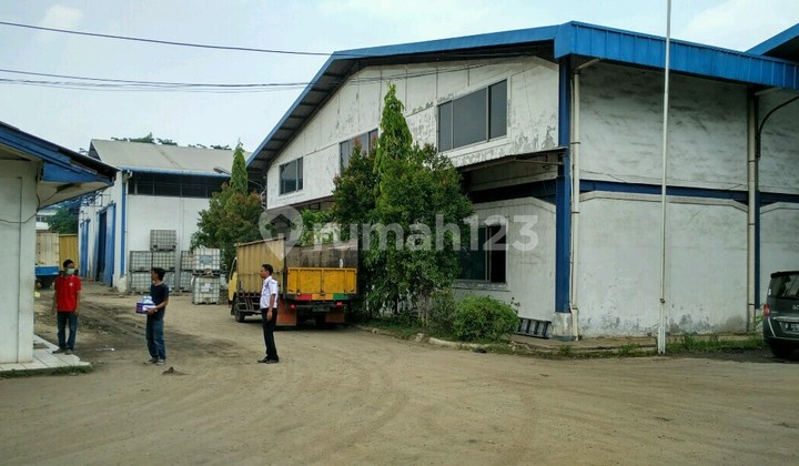 Pasir Gombong Gudang Luas Dijual Cocok Untuk Usaha Pt Bisa Muat Kontainer 40” Akses Tol