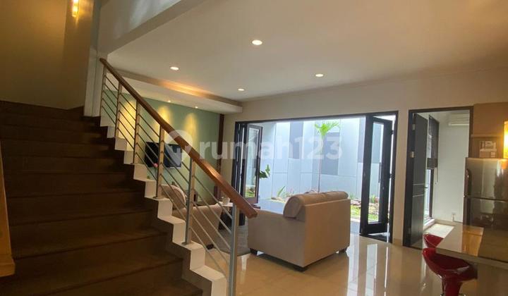 Modern Mezzanine Type Minimalist House in Setra Duta 2