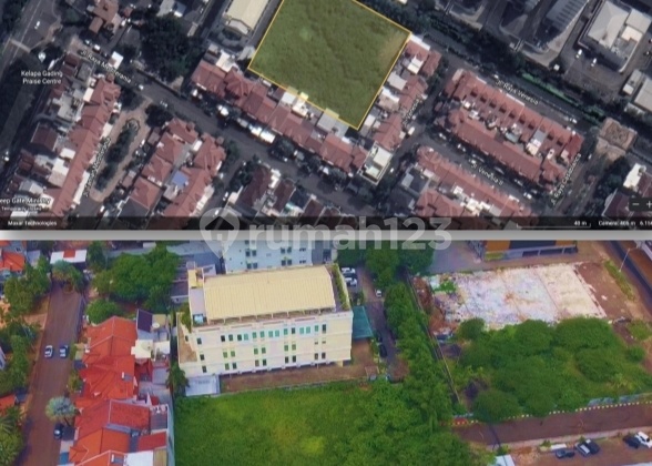 For Sale Commercial Land on Boulevard Raya in Kelapa Gading