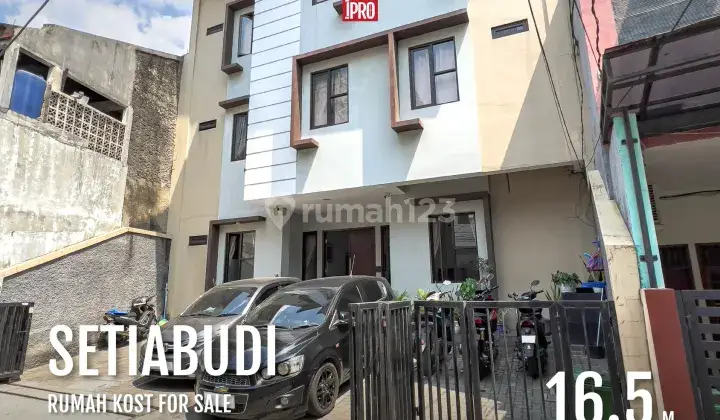 Dijual Kost 37kamar Lokasi Strategis di Setiabudi 1