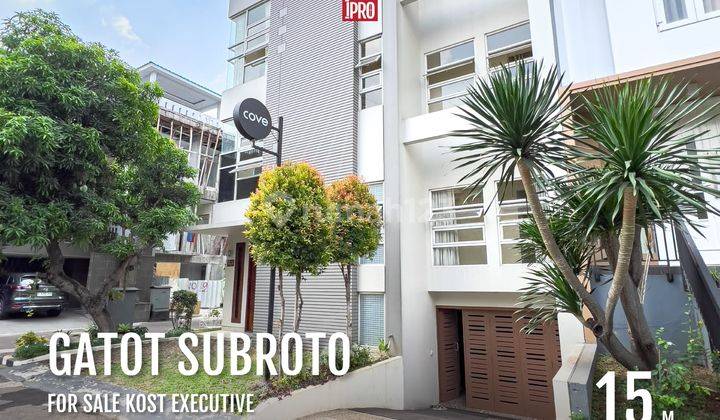 Dijual Kost Ekslusif 3lantai 12kamar di Gatot Subroto 1