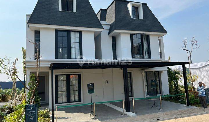 Rumah Baru Facade Mewah 3 Lantai Dgn Attic Room di Citra Garden Bintaro Dekat Stasiun Jurang Mangu, Pintu Tol Jorr, Dan Mall Bintaro Xchange Nempel Kota Bintaro Jaya 2