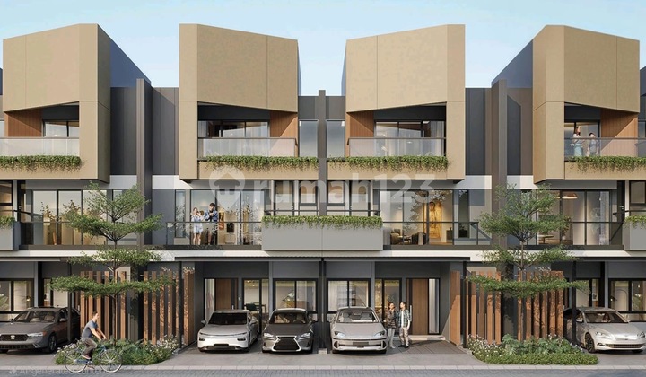 Rumah Baru 3 Lantai + Attic di BSD City – Desain Modern, Fasilitas Lengkap, dan Lokasi Strategis 1