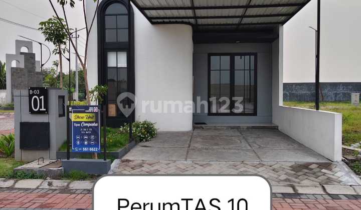 Perumtas 10 Wonoayu, Sidoarjo. Modern House in Strategic Location 0 Street.