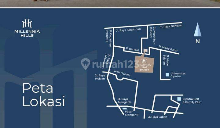 Rumah Baru 1lt Di Menganti, Milennia Hills 2