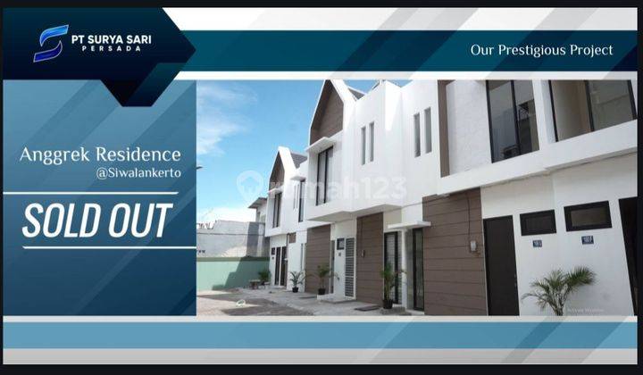 ANGGREK RESIDENCE PRAPEN SURABATA, Rumah minimalus modern di pusat kota Surabaya 2