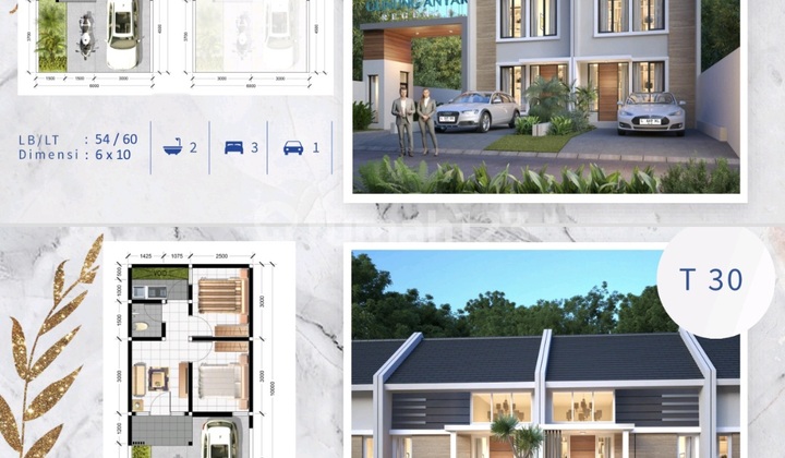 Permata Gunung Anyar Regency , Rumah 1lt & 2lt Di Surabaya Timur Dgn Fasilitas Lengkap & Harga Terjangkau.