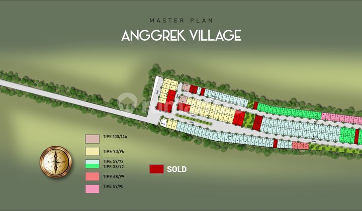 Anggrek Village Juanda , Tambak Oso Dekat Gunung Anyar. Rumah Modern Lokasi Dekat ke Mana2.