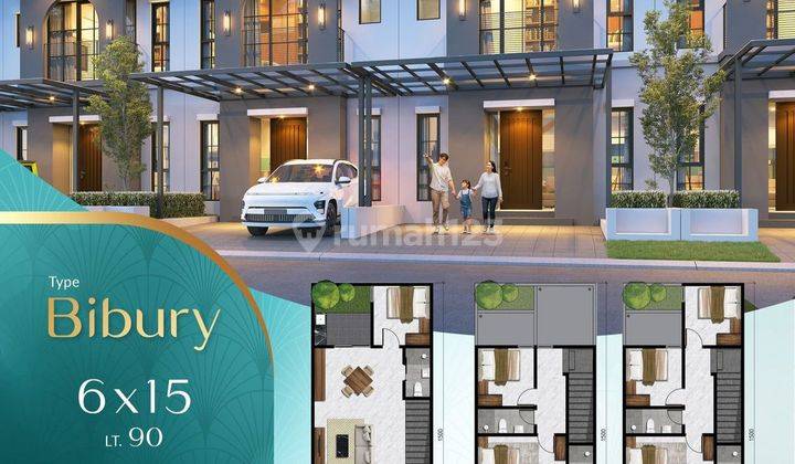 Citra Harmoni By Ciputra, Type Bibury, Rumah Mewah 2lt Lokasi Trosobo Sidoarjo 1