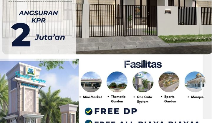 Permata Kwangsan Juanda Tahap 6. Rumah Baru Dekat Juanda Free Biaya2 Dan Angsuran Rendah.