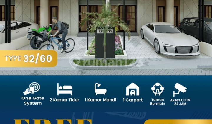 Grand North Cerme, New single-storey house in Cerme Gresik Villa ambiance. 2