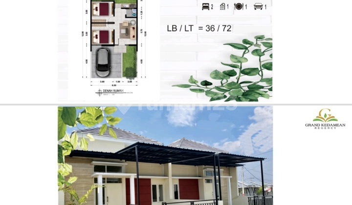 Grand Kedamean Regency, Rumah Minimalis Modern Rasa Villa Harga Terjangkau 2