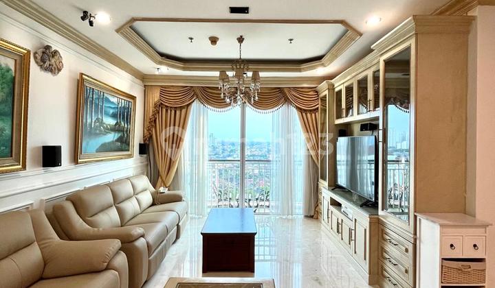 Jual Apartemen Grand ITC Permata Hijau 3BR lantai Marmer Jakarta Selatan