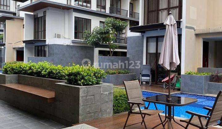 Sewa Apartement 2 BR Lt1 depan Pool Assati Garden House Bsd 1