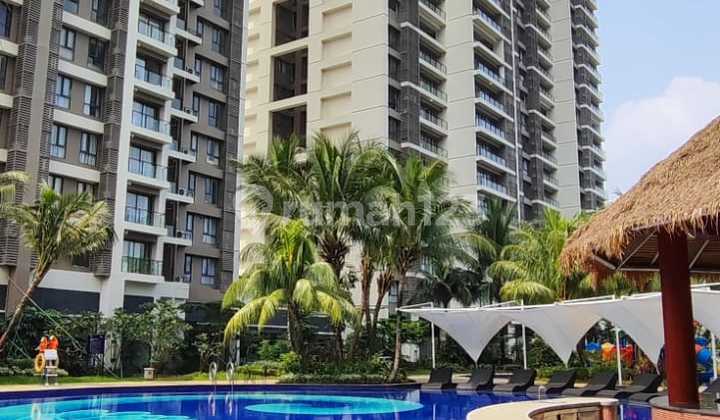 Sewa Apartemen Skyhouse Bsd 3Br 2Km, Semi Furnished Lantai Bawah