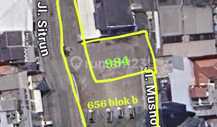 JUAL TANAH KAVLING dekat RCTI PINGGIR JALAN RAYA KEBON JERUK JAKARTA BARAT