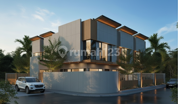 Jual Rumah Baru di Hoek Taman Villa Meruya Jakarta Barat